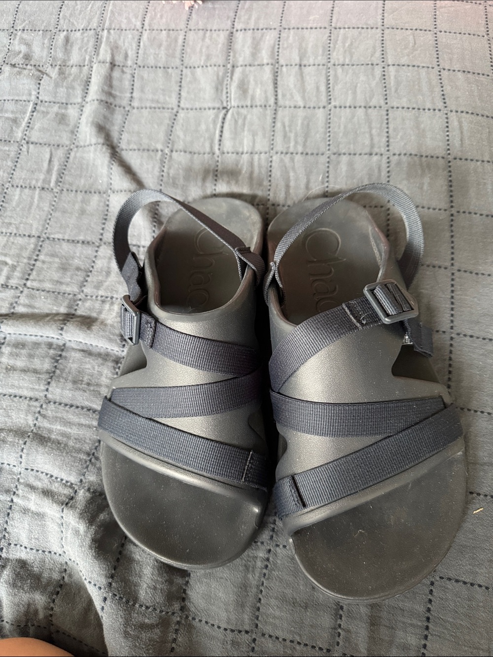 Chaco mens navy Strappy Sport Sandals